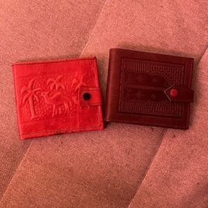 Algeria Handmade Tuareg Wallets (Set of 2)